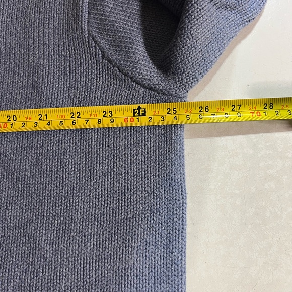 Men’s Polo Ralph Lauren XL Blue Sweater With Blue Pony Logo - Picture 8 of 11